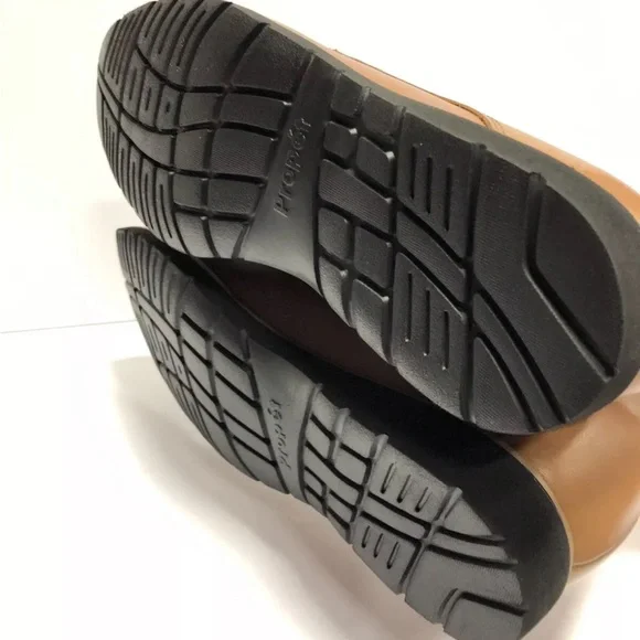 Propet Grady Mens Chukka Boot Tan Leather Size 10.5 M - Picture 5 of 6